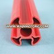 Eco friendly customized extrusion plastic pvc profile or ABS profile with best price in China