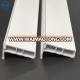 Extrusion white rigid pvc profile /liner pvc profile