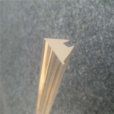 TianQi professional  oem mold factory Acrylic irregular clear solid bar for led light or decoration